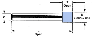 Diamond Bonded Mandrels